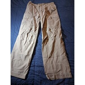 Vintage Old Navy Pants Mens 32x32 Military Surplus Cargo Pockets Baggy Wide‎